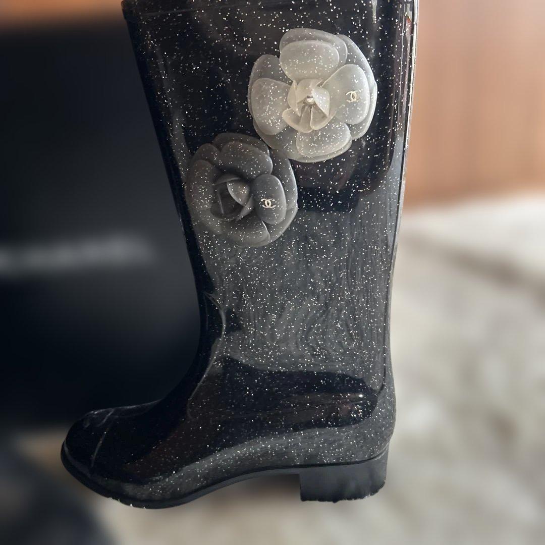 CHANEL レインブーツ　39