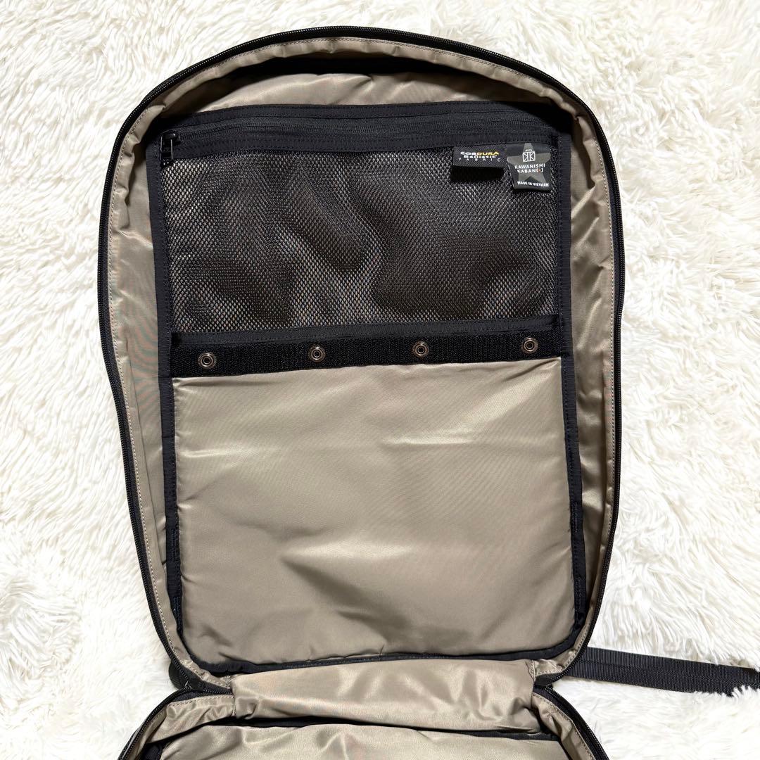 極美品 カワニシカバン seoWe セオウィー ビジネス リュック バックパック