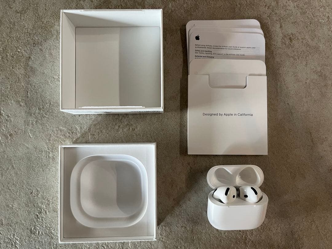 【美品】Apple/AirPods4/アクティブノイズキャンセリング搭載