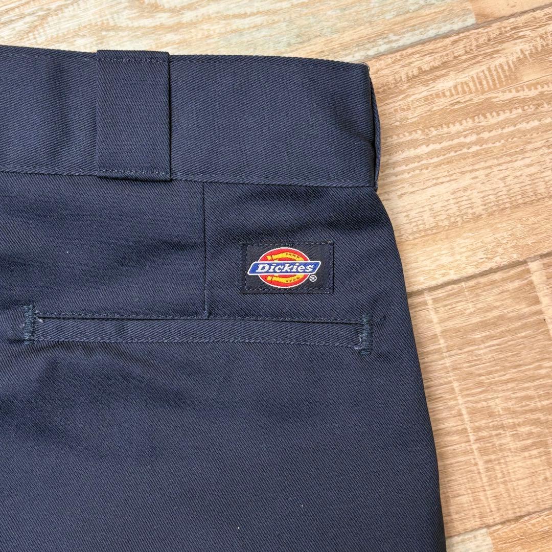 90s USA製 Dickies ディッキーズ 874 ワークパンツ ネイビー