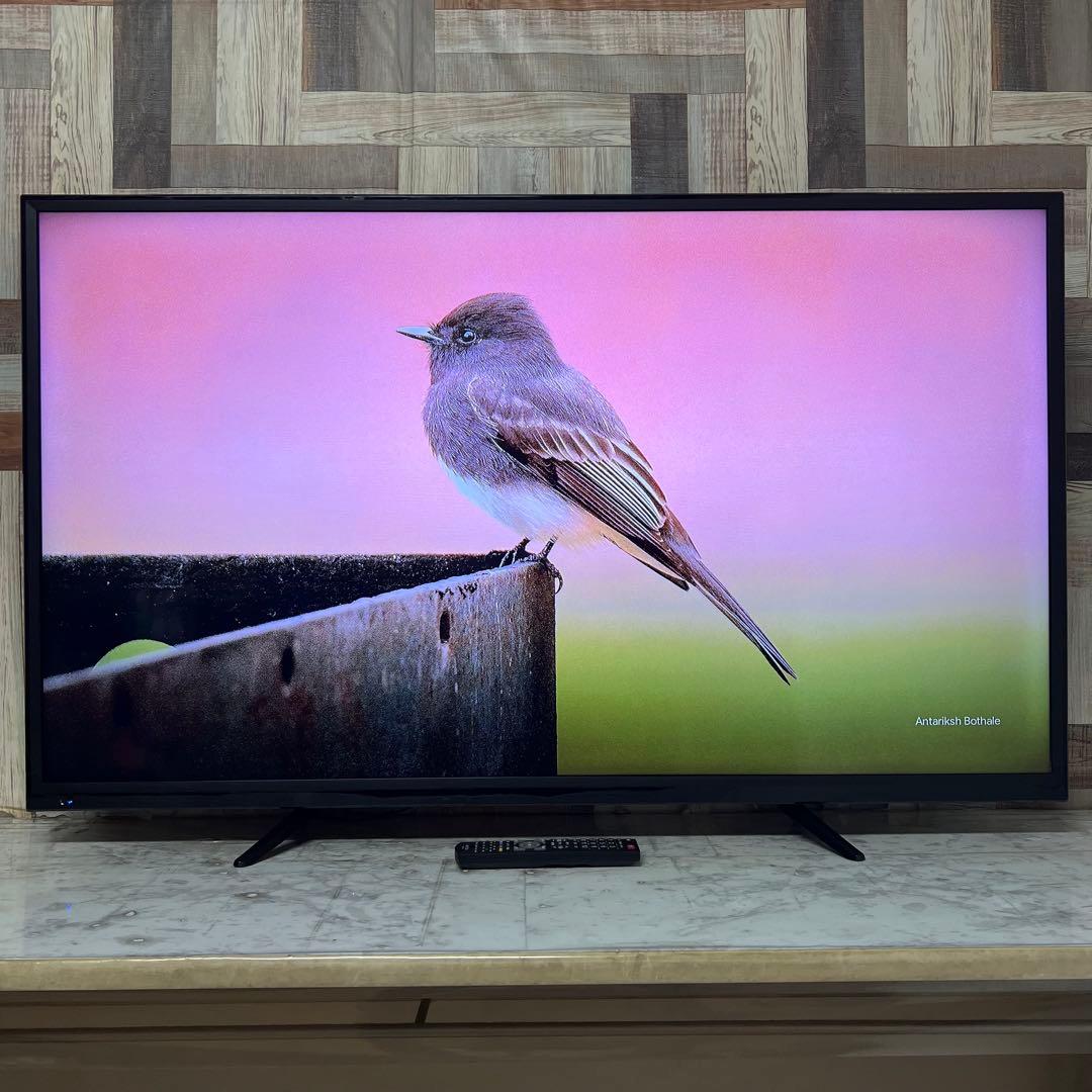 即日受渡❣️全国送料込ユニテク55型4K液晶テレビ外付けHDD録画可