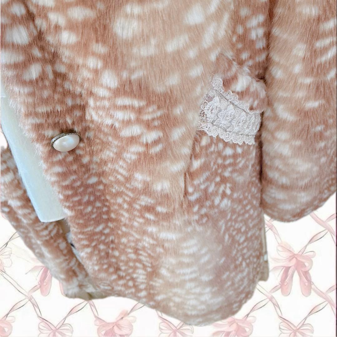 axes femme 姫 バンビ ファーコート 平成 y2k NANA ガーリー