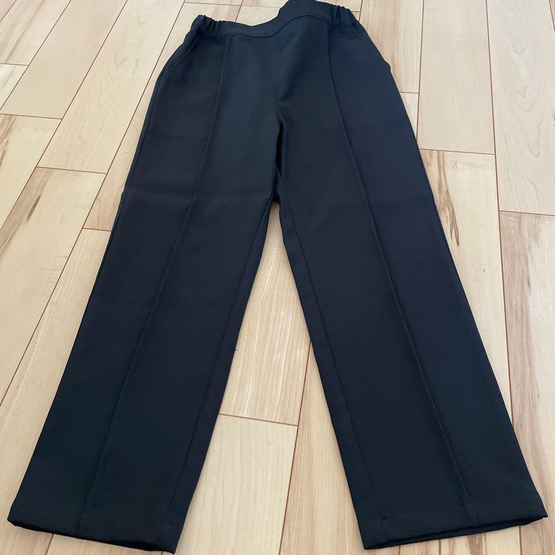 riziere ブラック スーツセット、シャツ　130サイズ