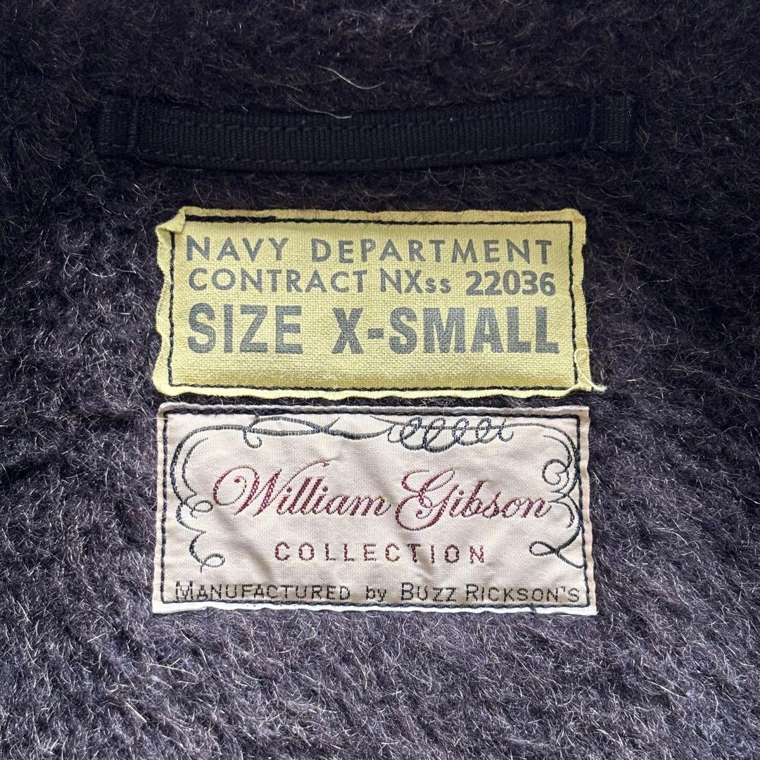 【超希少】バズリクソンズ N-1 デッキジャケット ウィリアムギブソン XS