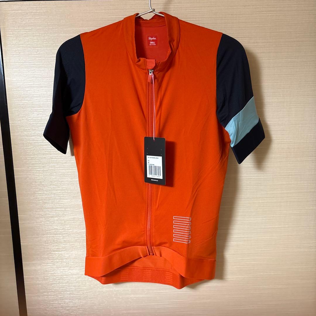 ラファ メンズ プロチーム トレーニング ジャージ Sサイズ 橙系