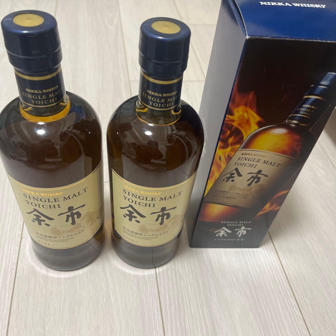 【箱あり】【箱無し】未開封 ニッカ 余市 シングルモルト 2本