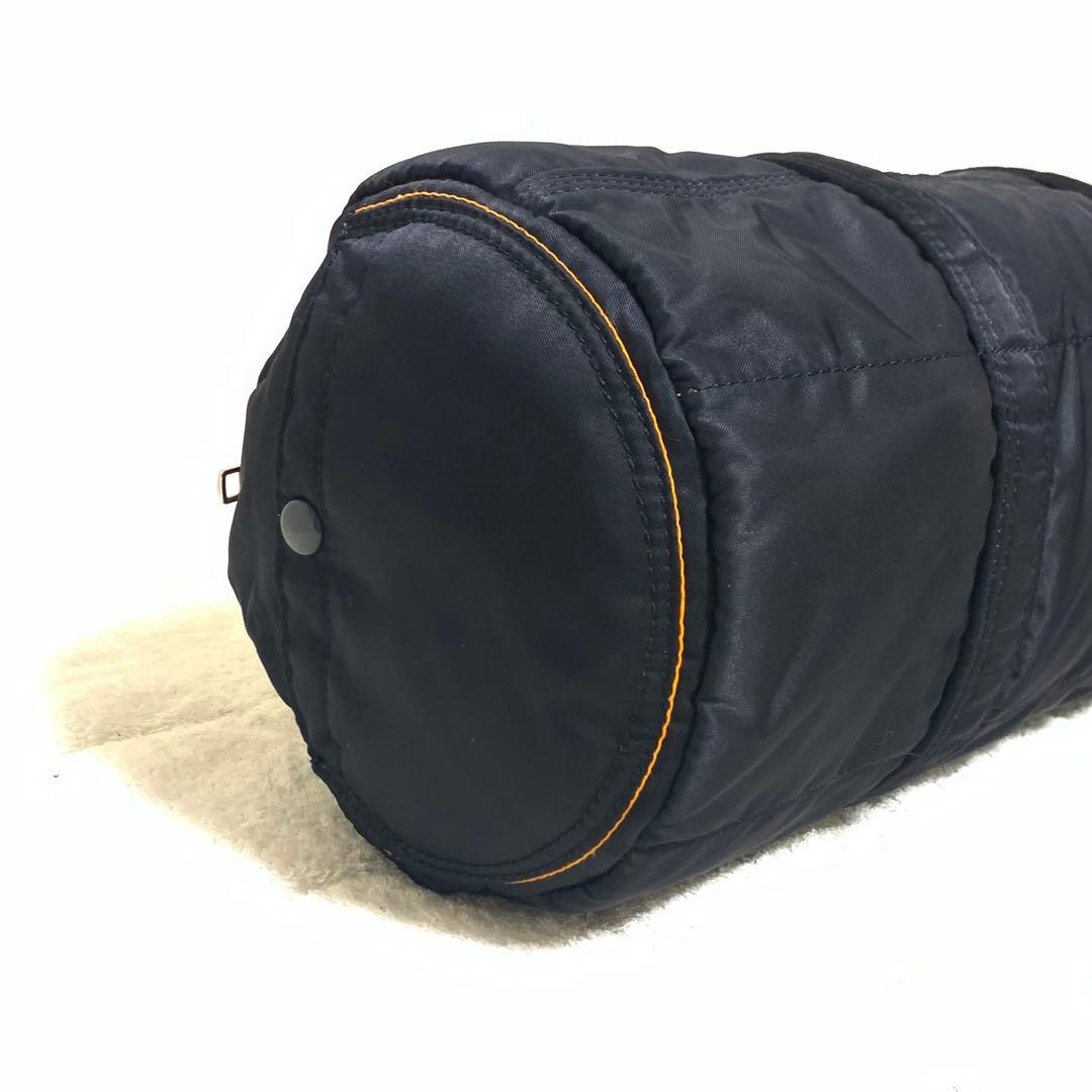 未使用級 PORTER ポーター タンカー　ミニボストン ダッフルバッグ 黒 L