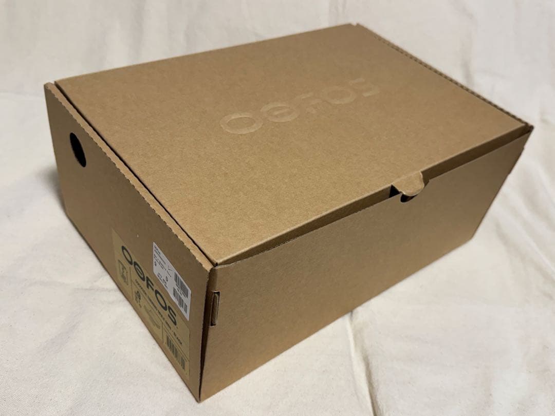 US9 OOFOS OOcoozie Thermo Mule 黒 ウーフォス