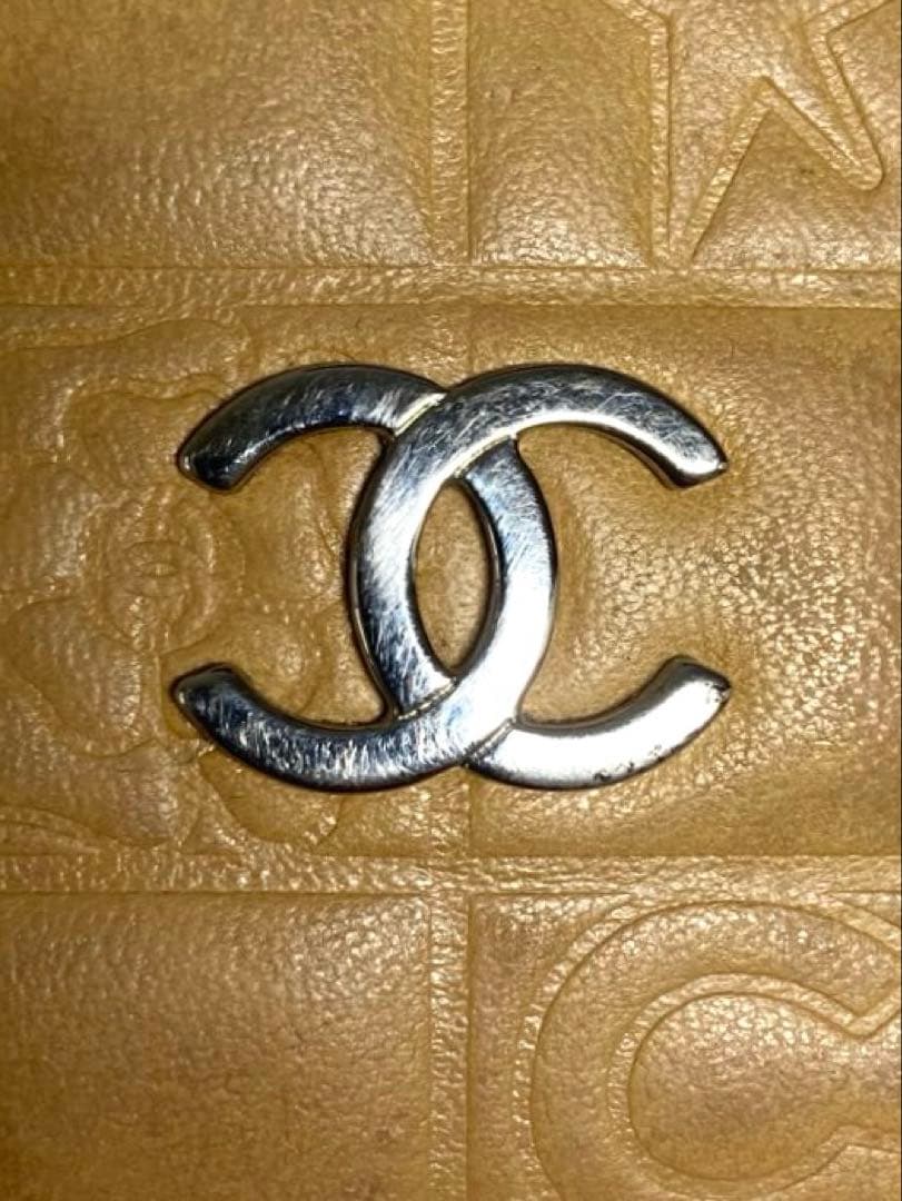 シャネル　アイコンライン　ココマーク　レザー　ケース　カードケース