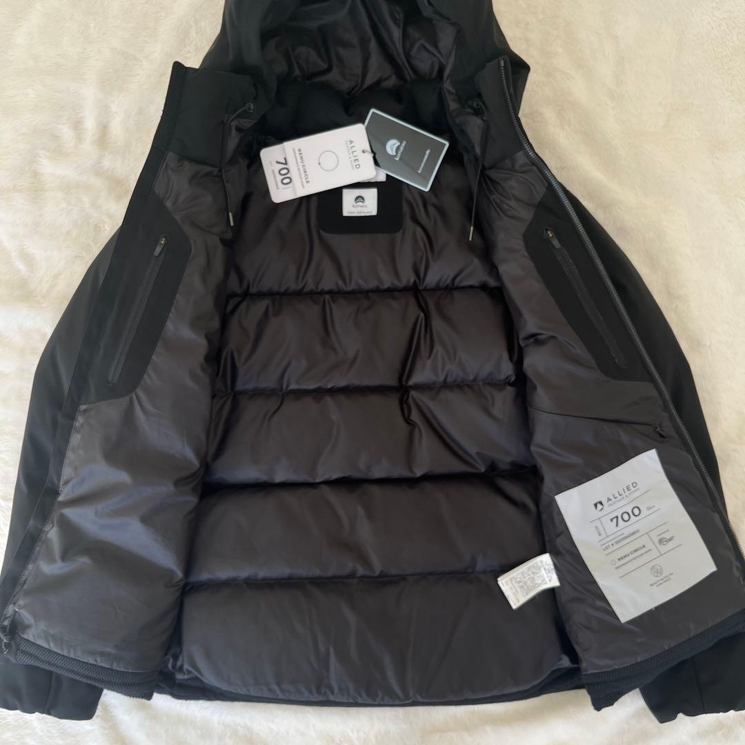 新品タグ付き【BEAUTY&YOUTH】小松マテーレダウンジャケット ブラックL