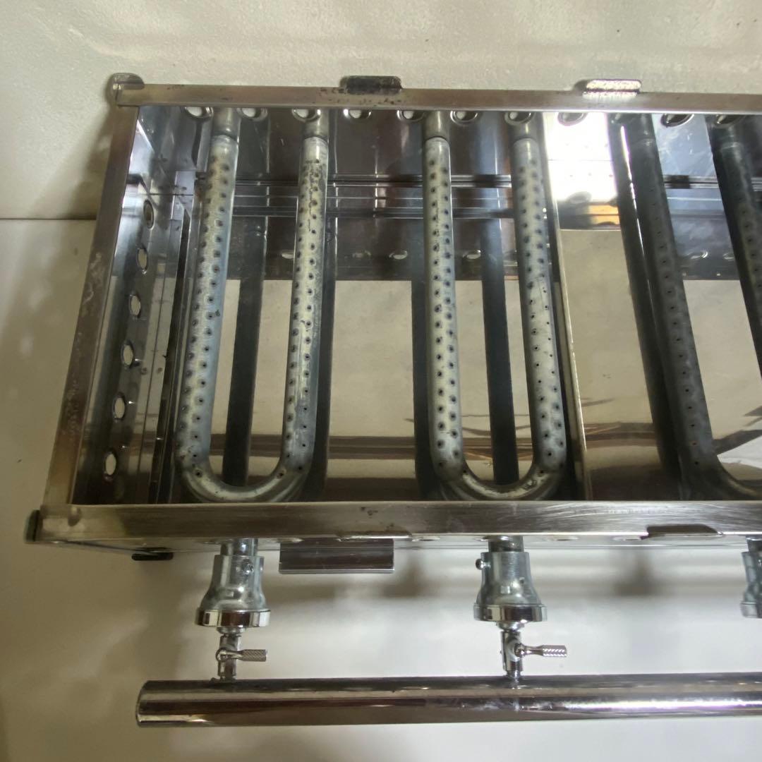 2021年製 伊東金属工業所 たこ焼き台 プロパン LP 横幅78×奥行35cm