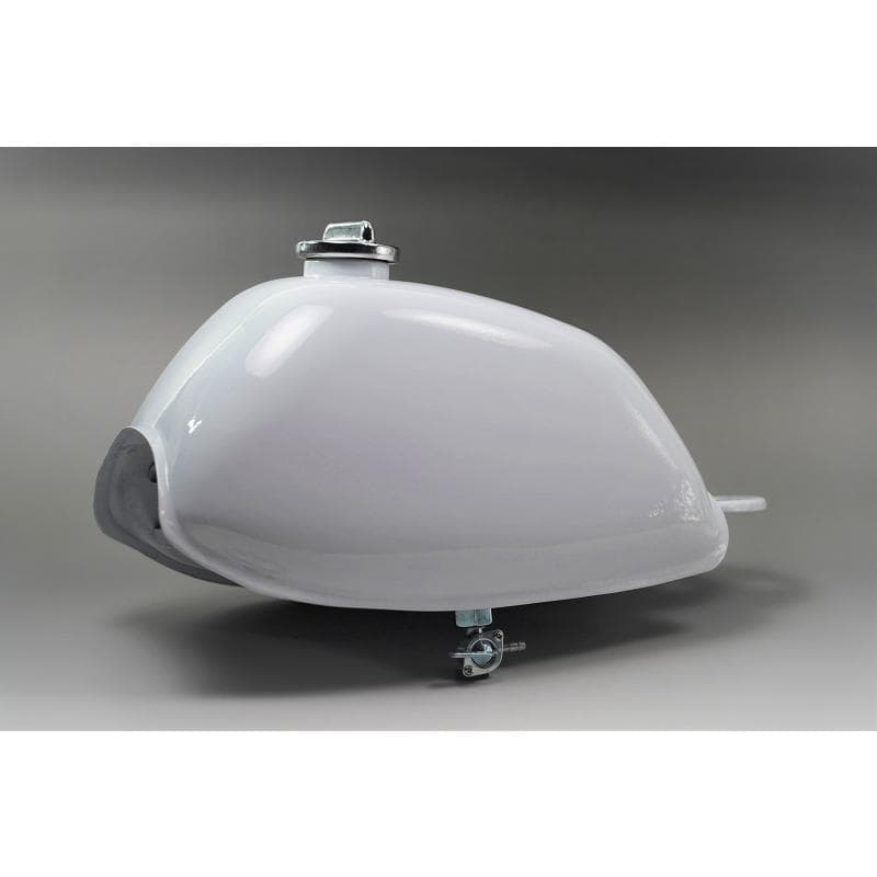 モンキー 4Lガソリンタンク/燃料タンク (5Lモンキーフレーム用) ホワイト