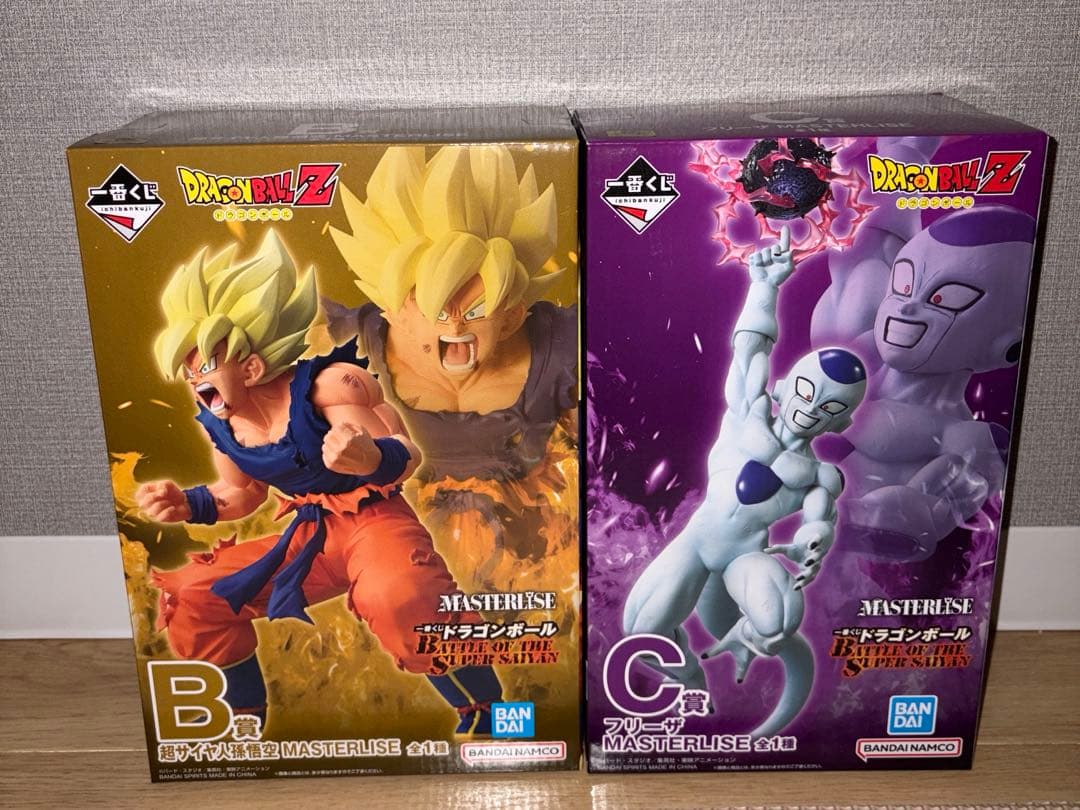 ドラゴンボール 一番くじ MASTERLISE B賞 孫悟空 C賞 フリーザ