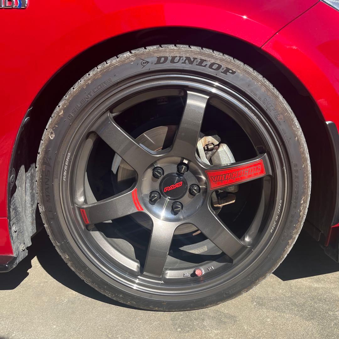 RAYS TE37 SAGA SL 18インチ 8.5J PCD100