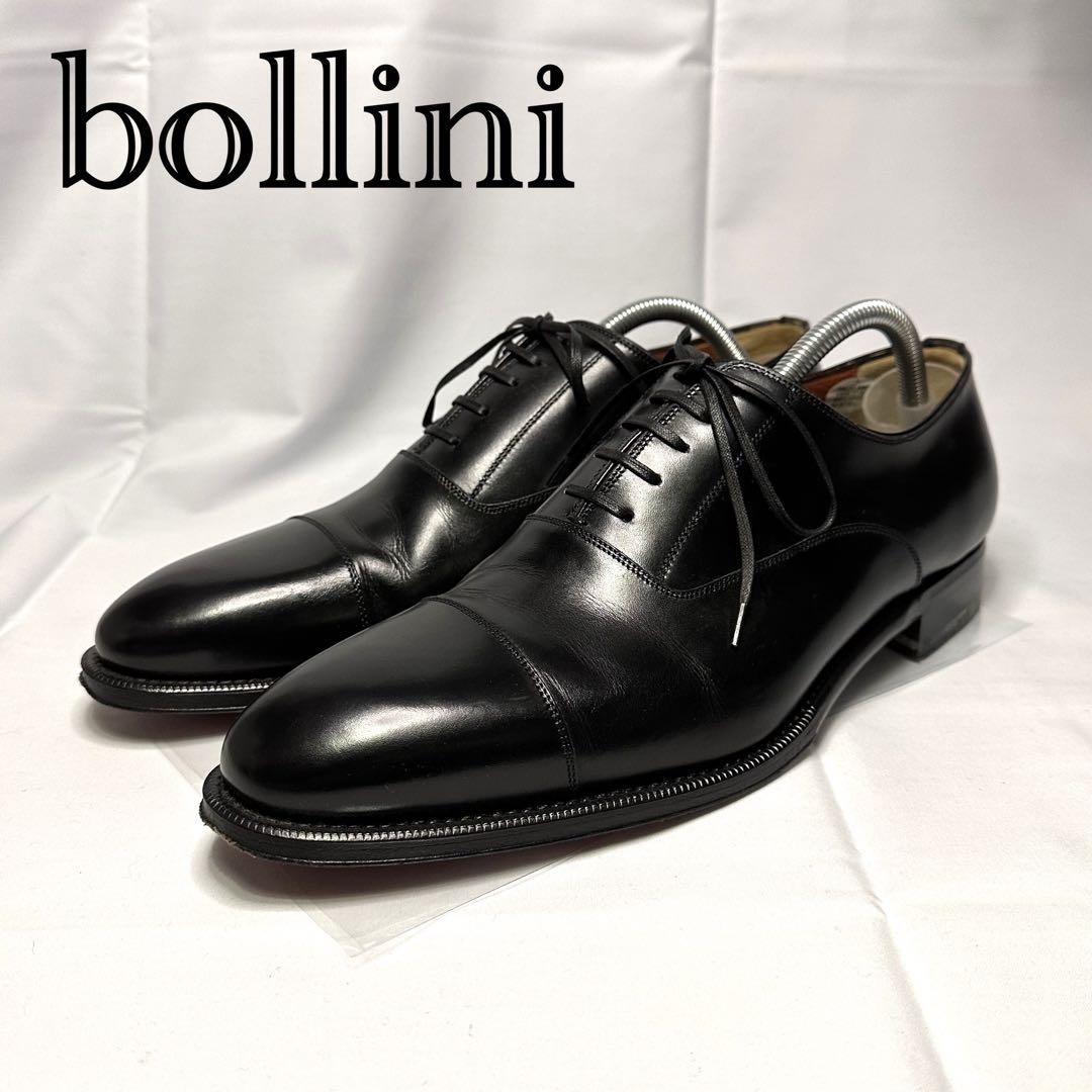1度使用☆ボリーニ☆メンズ☆革靴☆ブラック☆ストレートチップ☆26cm☆194