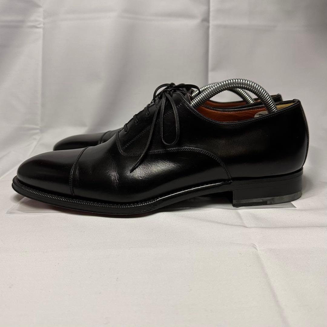 1度使用☆ボリーニ☆メンズ☆革靴☆ブラック☆ストレートチップ☆26cm☆194