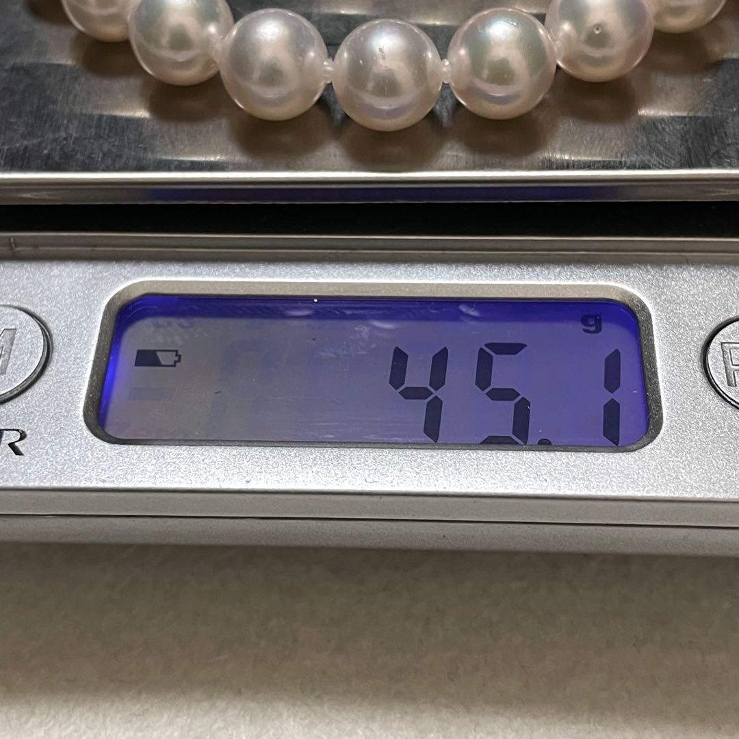 ケース付きbusby 花珠級✨超大珠】あこや真珠 ネックレス 8.5-9.