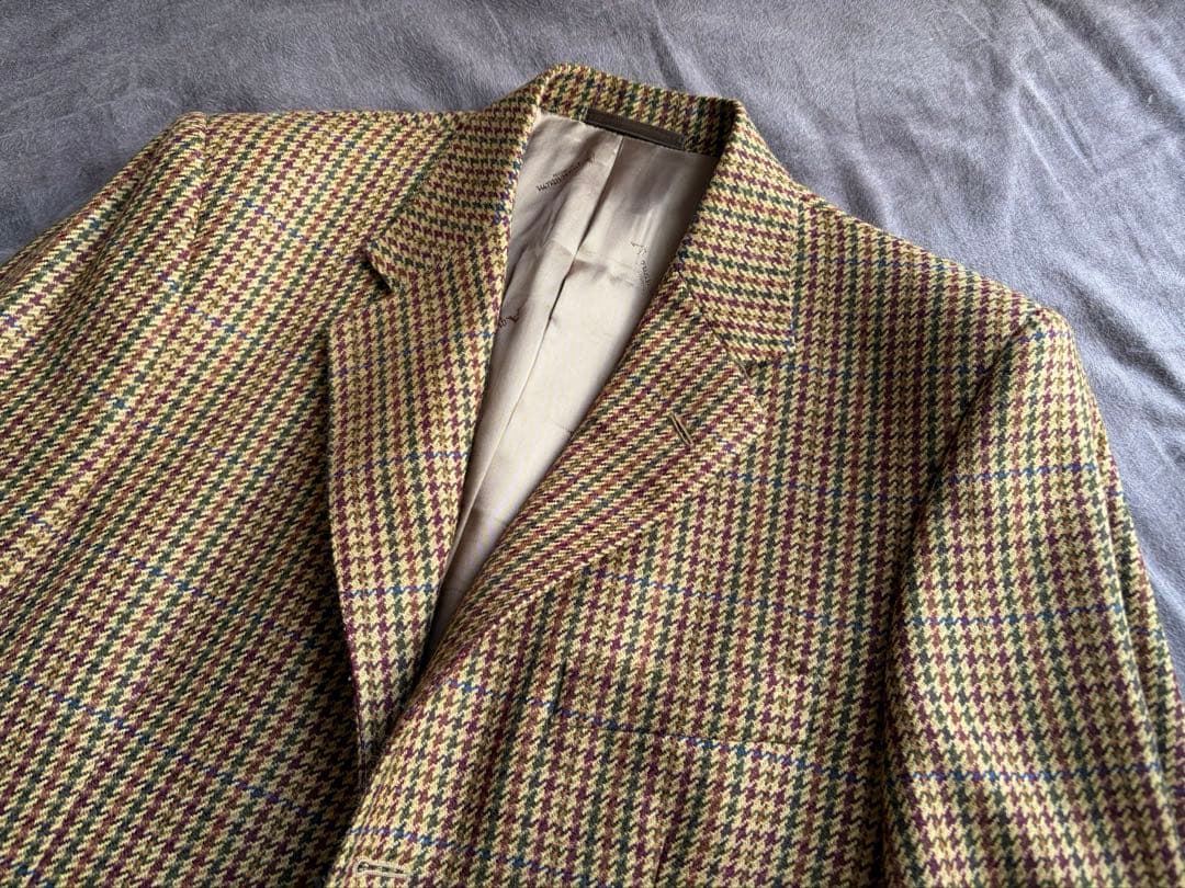 Aquascutum/ガンクラブチェックジャケット/英国製/38