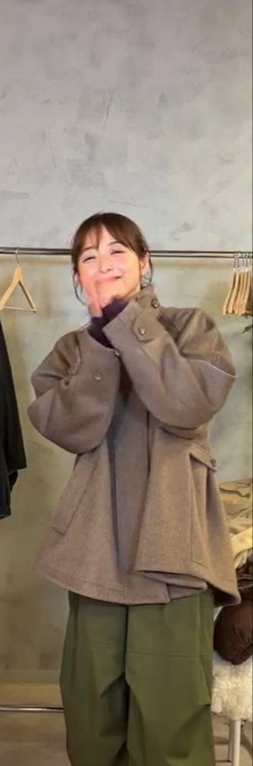 アンティミテ　佐々木希　Stand A Line Coat