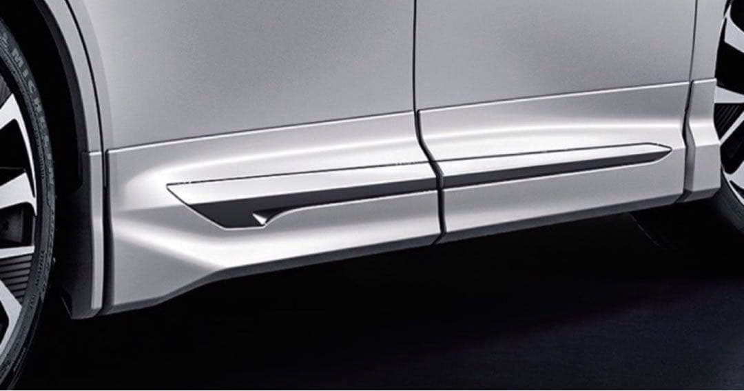 新品 トヨタモデリスタ サイドスカート 現行アルファード　ブラック