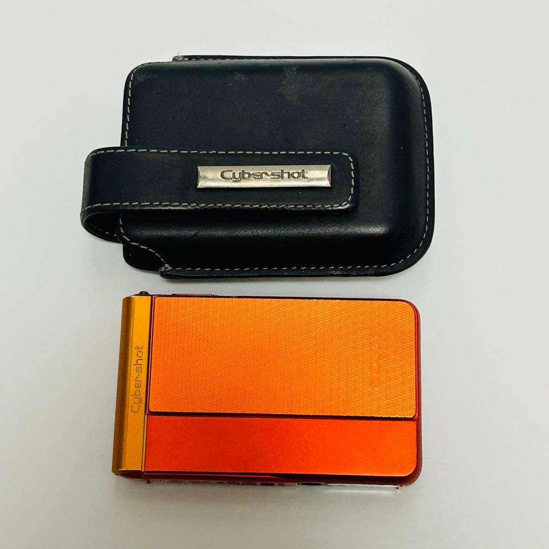 動作◎！SONY デジタルカメラ　サイバーショット　DSC-TX30 オレンジ