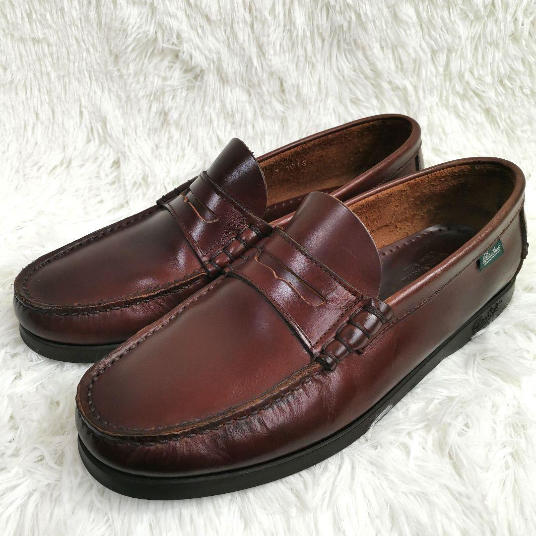 【美品】パラブーツ　CORAUX　コロー　ローファー　UK7　25.5cm