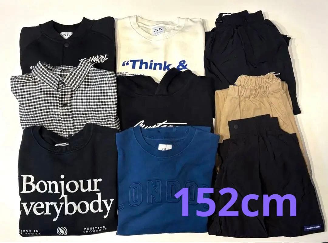 ZARA KIDS アウター　トップス　ボトムス　まとめ売9点　152cm