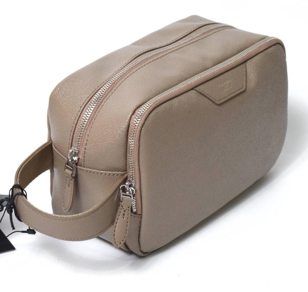 新品 ペッレモルビダ ゴルフ ポーチ クラッチバッグ トープ PMO-PG012