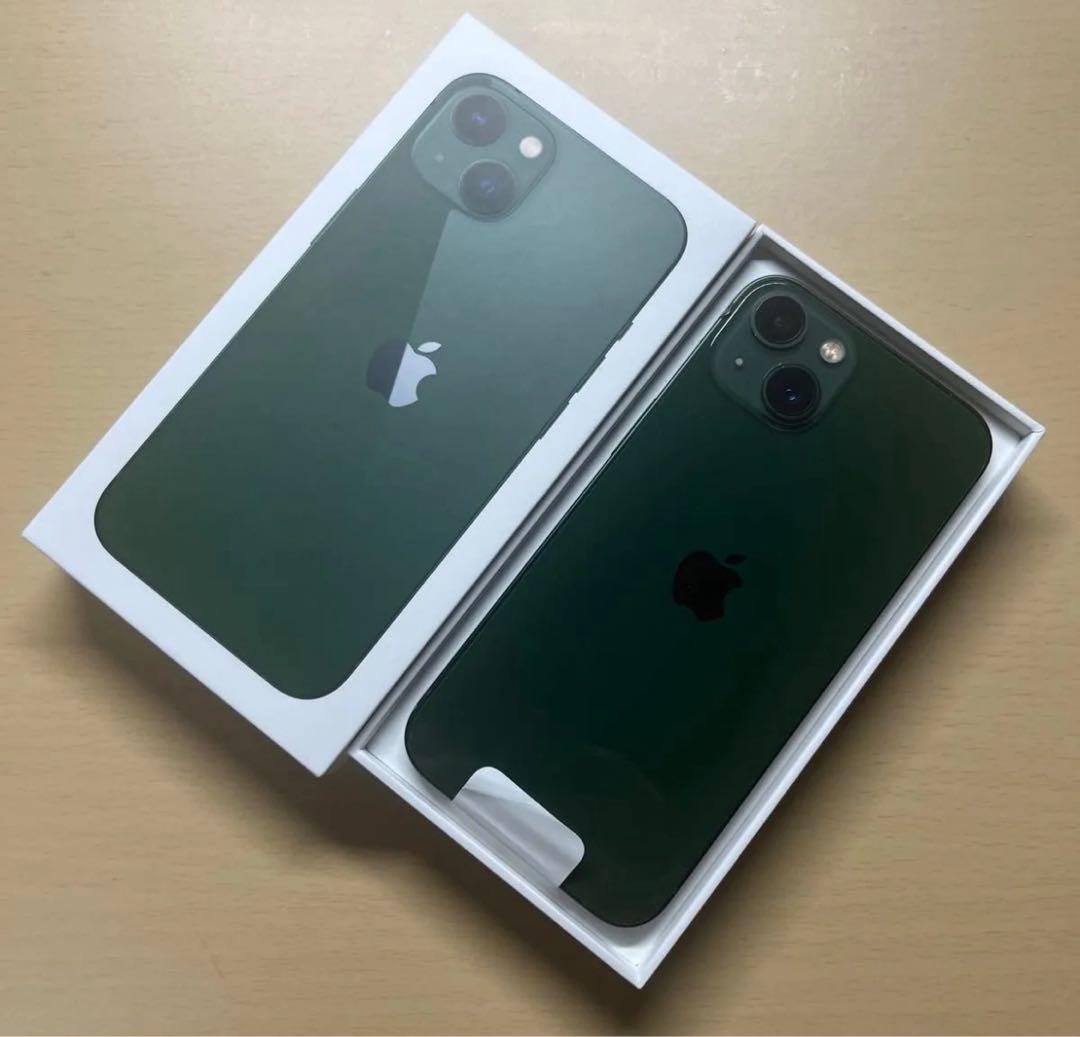 iPhone13 256GB SIMフリー　バッテリー最大容量100% 割れなし