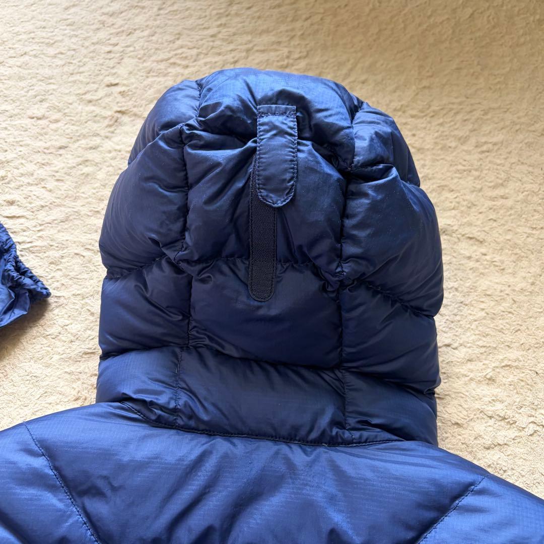 mont-bell ライトアルパインダウン パーカ 00s 90s M 紺 短丈