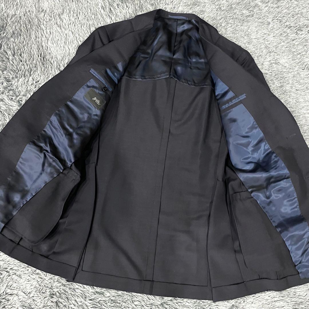 【未使用】ブリッラペルイルグスト ビームス別注 スーツ セットアップ ネイビー