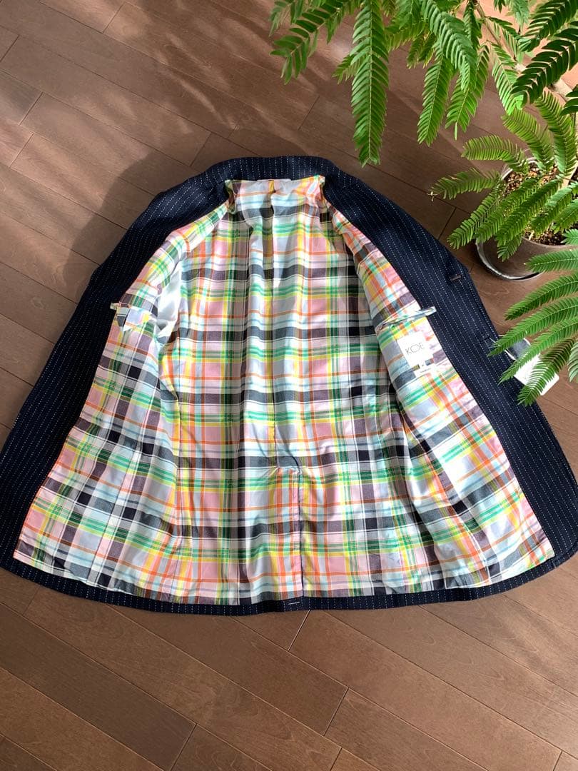 新品KOE×THOM BROWNE コラボDUCK 3BUTTON JAKET