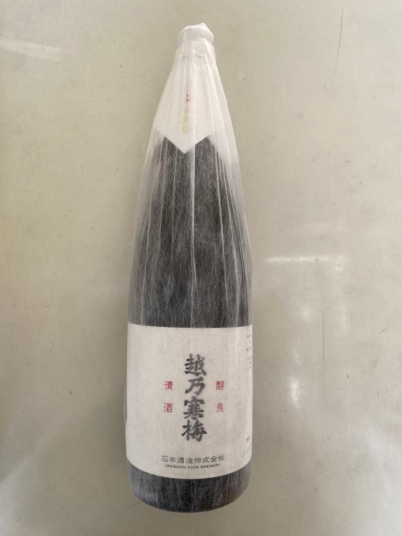 越乃寒梅　金無垢　純米大吟醸　1800ml