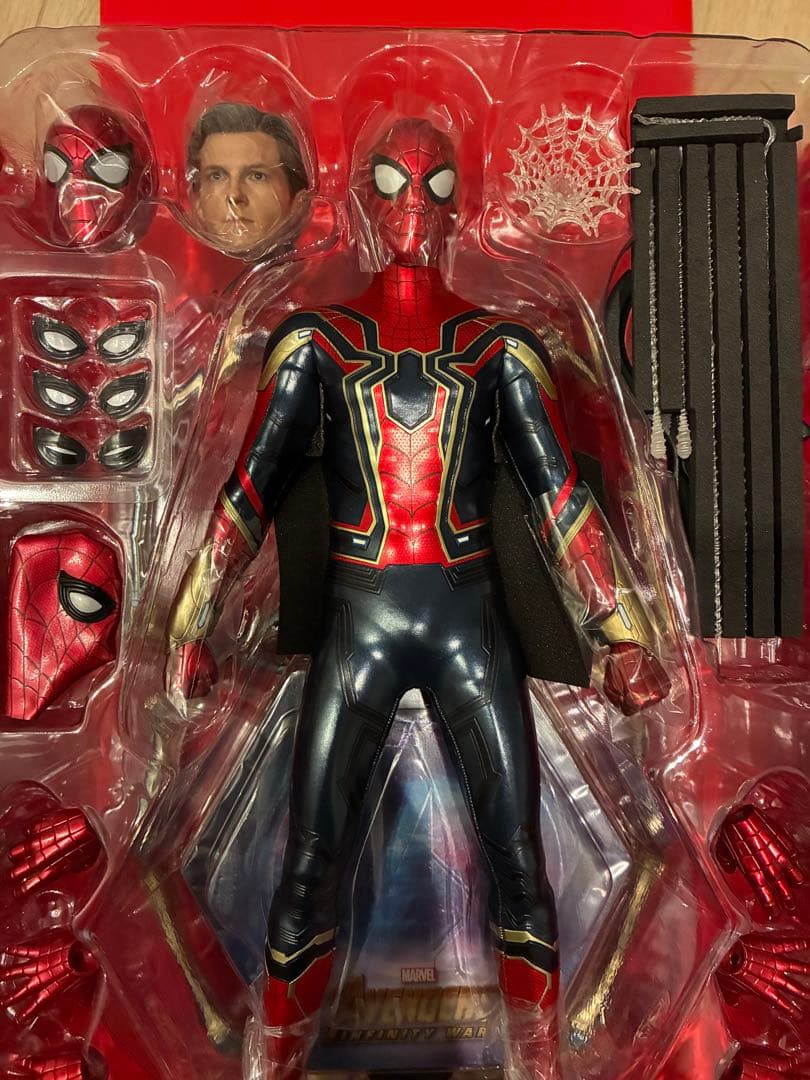 marvel Hot Toys ホットトイズ　アイアンスパイダー