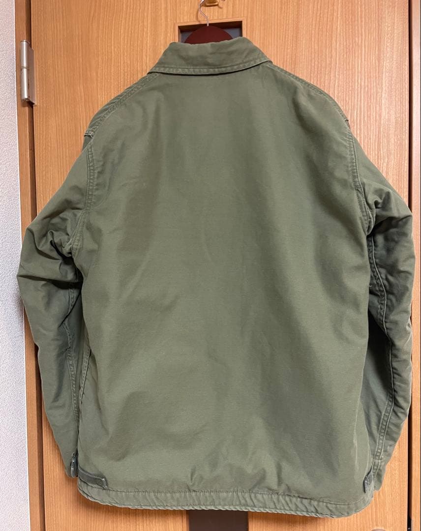 60年代 実物 USED 米軍 U.S.NAVY A-2デッキジャケット