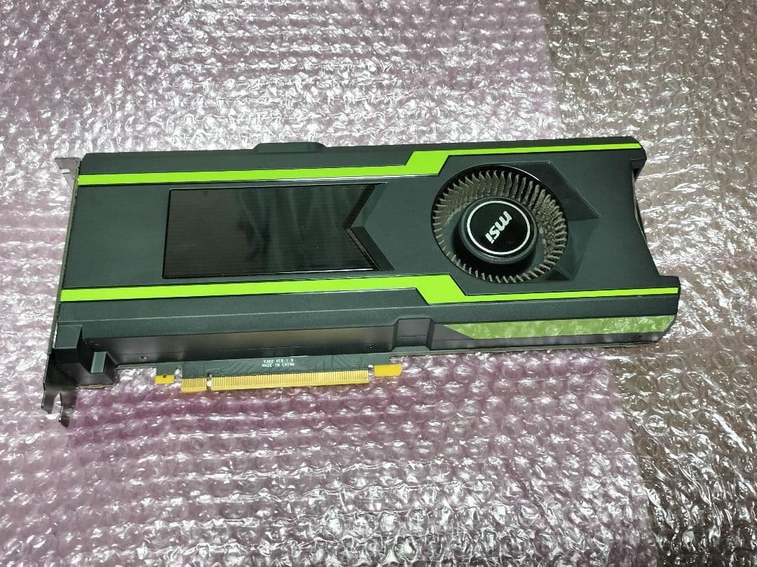 MSI Geforce GTX1080Ti AERO 11GB 中古動作品