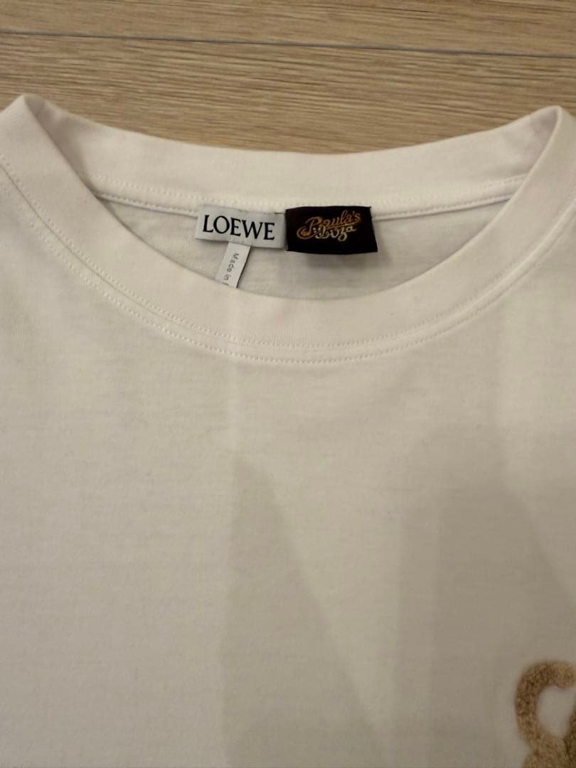 美品♡LOEWE ホワイト クロップドTシャツ XS