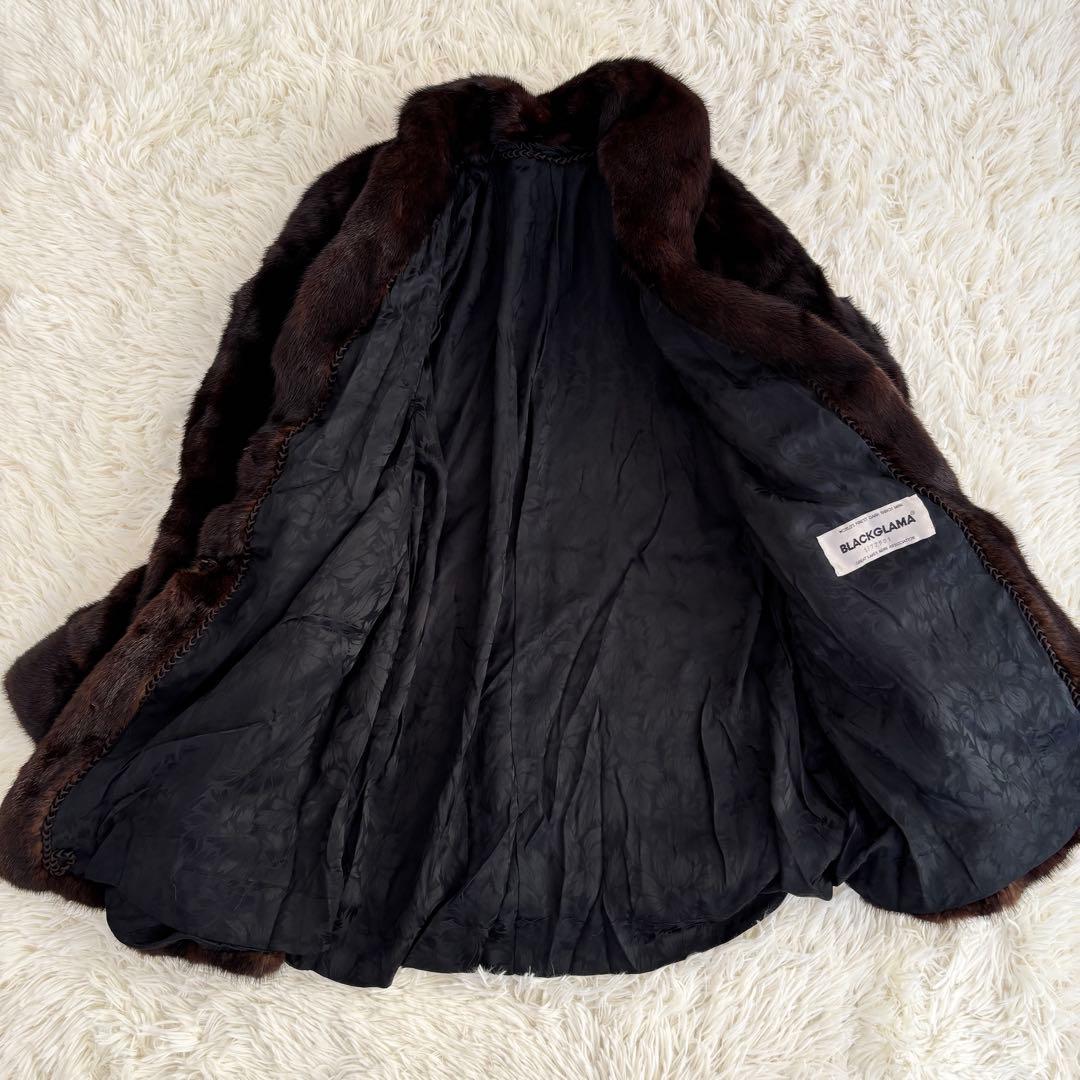 BLACKGLAMAブラックグラマ ミンクMINKリアルファーコートジャケット