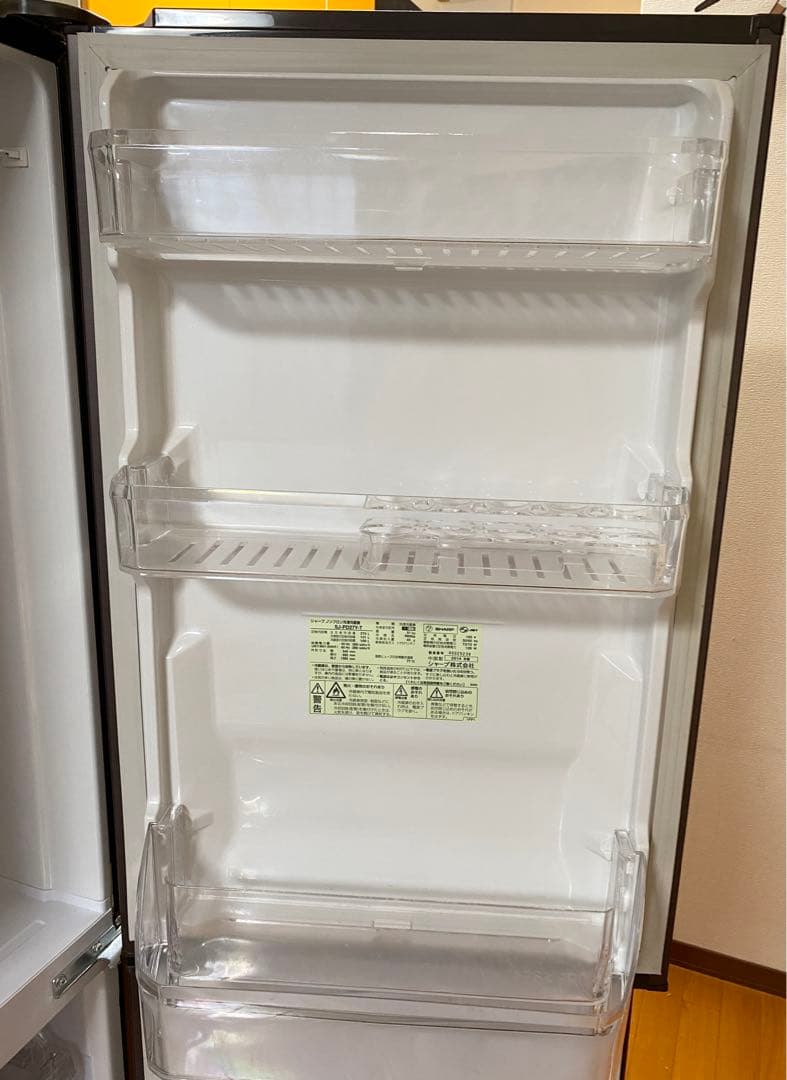 SHARP シャープ SJ-PD27Y-T冷蔵庫 ブラウン 2ドア 270L