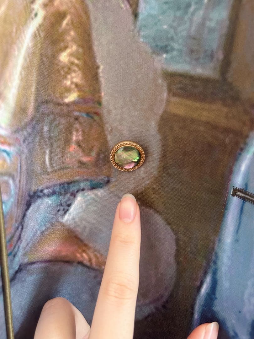 【美品】✨️ELF SACK 絵画デザインオーバーサイズジャケット ✨️