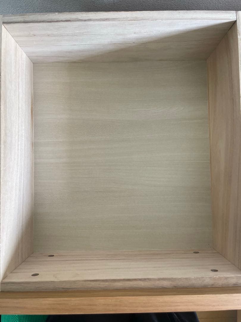 無印　チェスト　オーク材