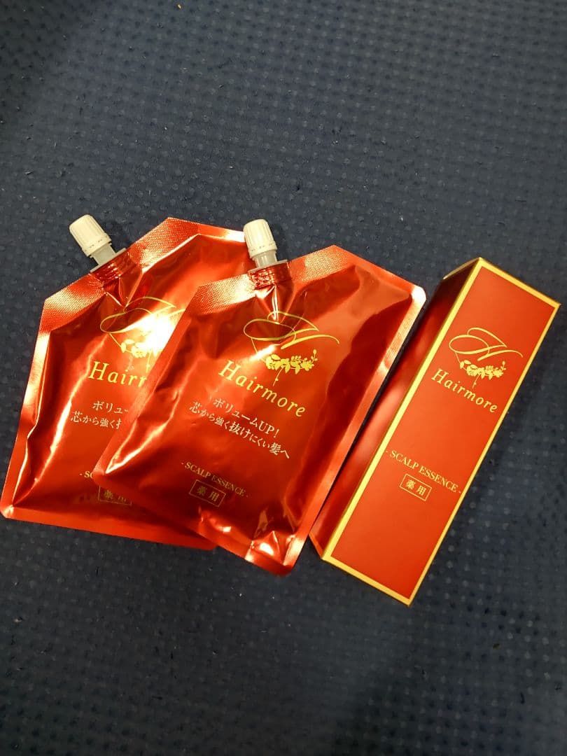 Hairmore スカルプエッセンス 本体１本と詰め替え2個