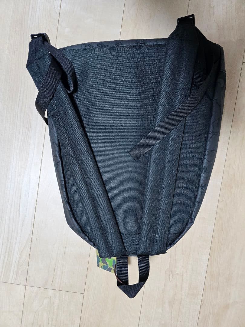 A BATHING APE リュック ブラック 迷彩