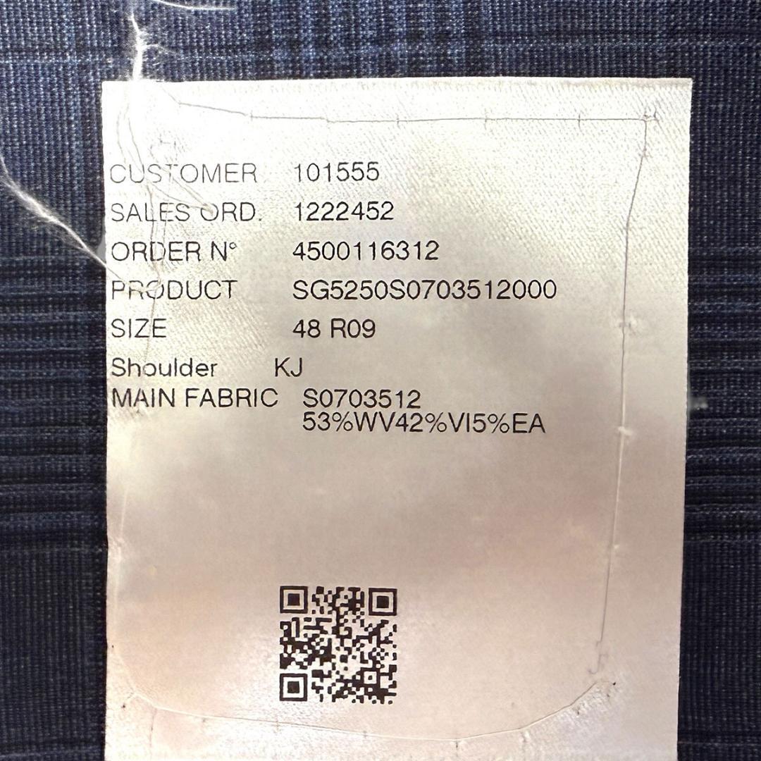 J7323新品サルトリオ 24SSエディフィス別注グレンプレイドサマージャケット