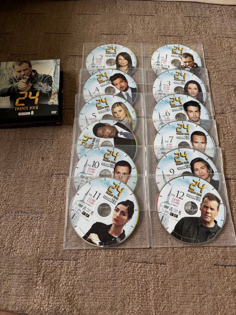 24-TWENTY FOUR- シーズン1~8SEASONSコンパクト・ボックス