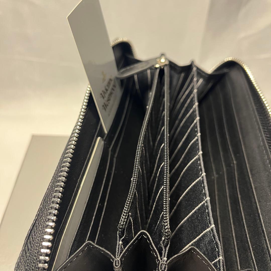 新品 Vivienne Westwood 黒クロコダイル柄 長財布 バレンタイン