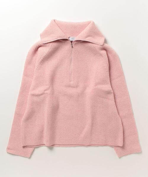 専用URU ウル　HALF ZIP KNIT