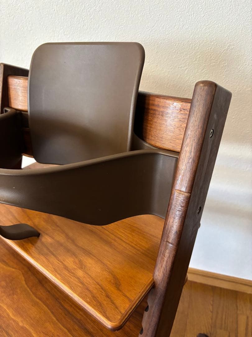 ストッケ　トリップ トラップ　ベビーセット　アメリカンウォールナット　オーク