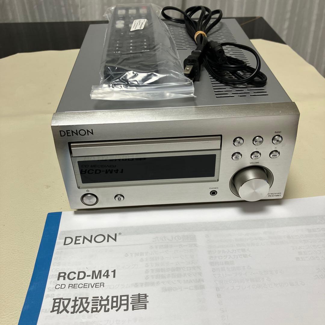 DENON CD-RECEIVER RCD-M41 整備動作品 2019年製