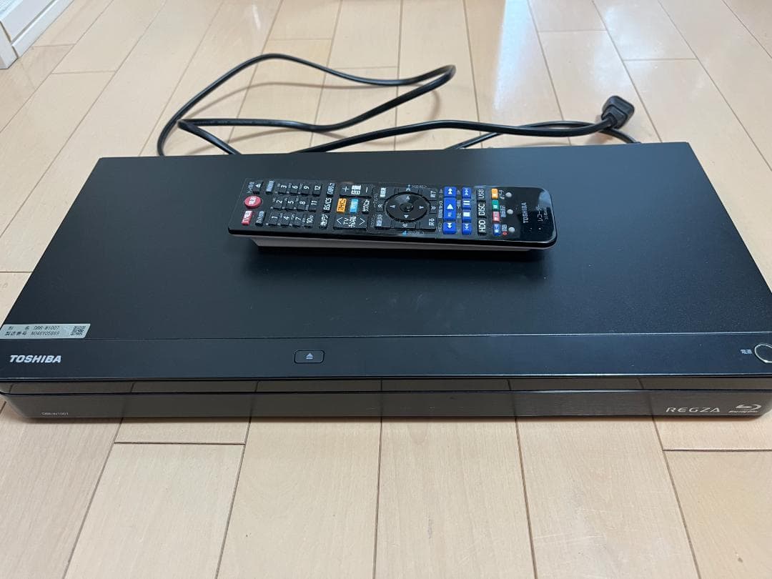 TOSHIBA DBR-W1007 ブルーレイレコーダー (使用可能)